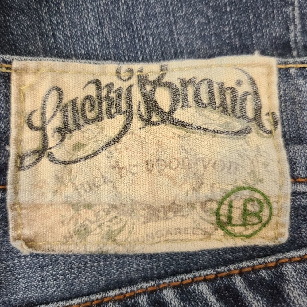 Lucky Brand Lil Delaware Denim Jeans Size 8 / 29 - Picture 7 of 14